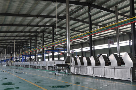 Çin Otomatik Atıştırmalık Kızartma Anında Yapım Makinası Üretim Hattı Makineleri Tedarikçi