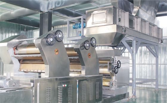 Düşük Enerji Ramen Makarna Makinası Makinesi, Yüksek Çıkışlı Makarna Fabrikası Makinesi Tedarikçi