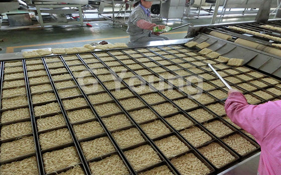 160.000 Torba / Shift Erişte Üretim Makinaları Fried Anında Erişte Yapma Makinesi Tedarikçi